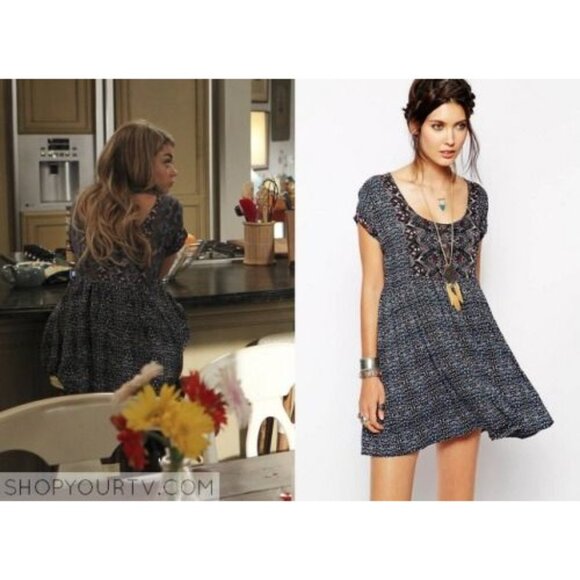 Free People Sundown Babydoll Dress Medium - Picture 8 of 8